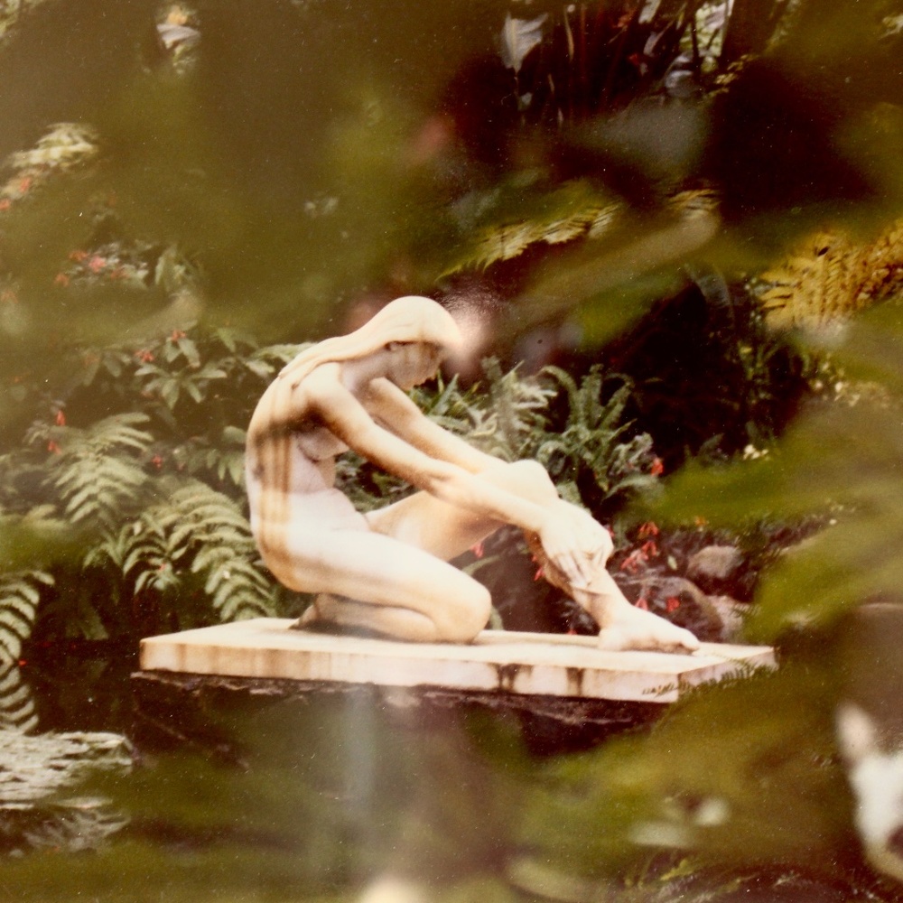 Framed Nymph Sculpture in Lisbon, Portugal